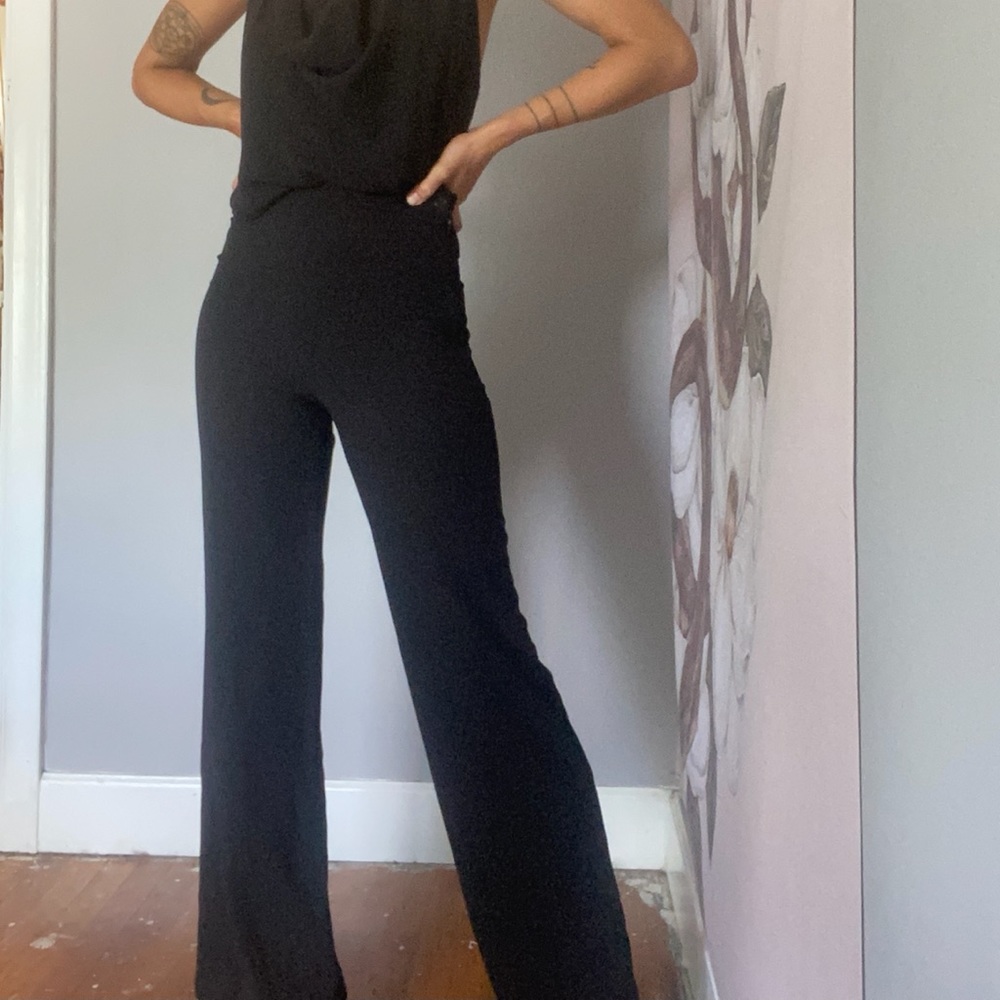 American Apparel Wide Leg Dress Pants